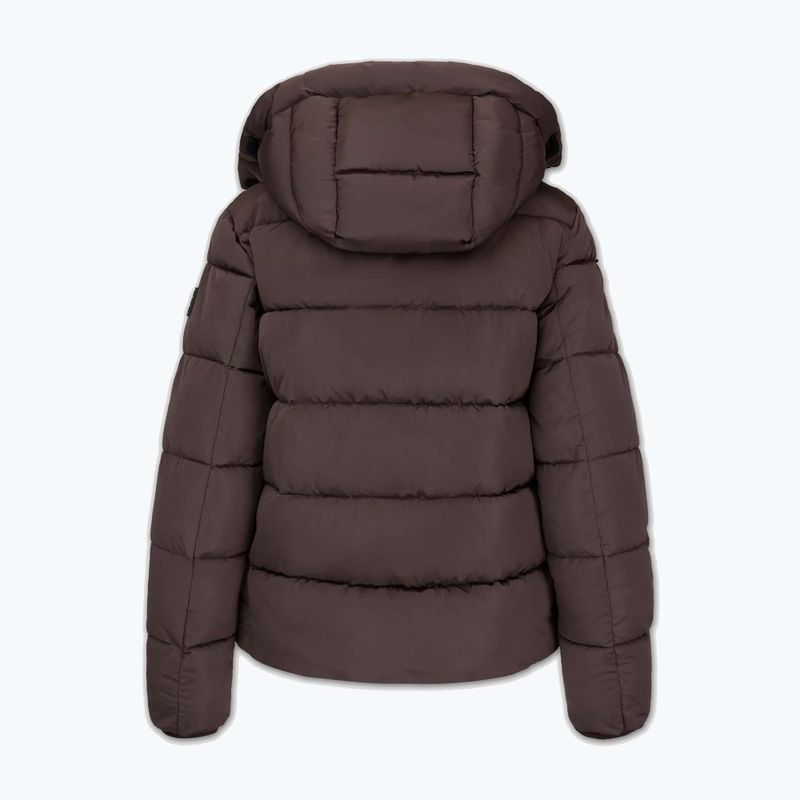 Damen Winterjacke Pitbull Amalia Padded Hooded dark chocolate 6