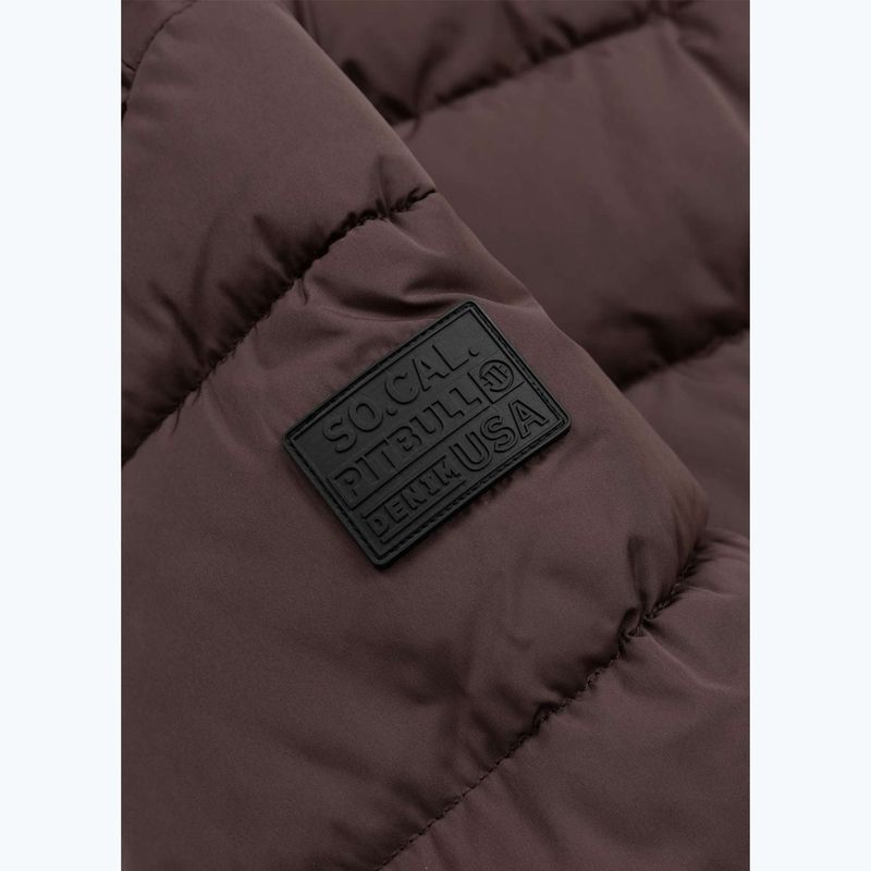 Damen Winterjacke Pitbull Amalia Padded Hooded dark chocolate 9