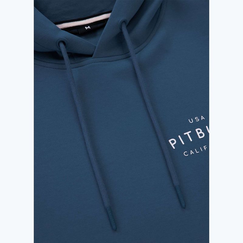Herren-Hoodie Pitbull Sampson Hooded Sweatshirt petrol blue 7