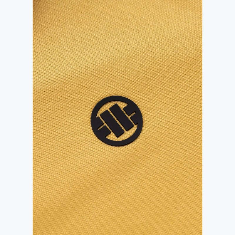 Herren Sweatshirt Pitbull Trackjacket Tape Logo Terry Group pale yellow 10
