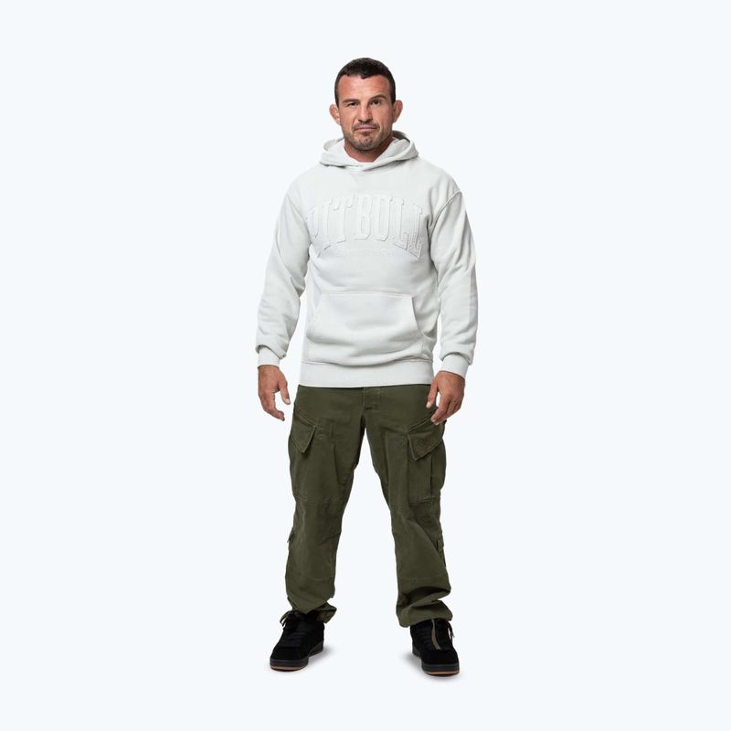 Herren Hoodie Pitbull Orlando Hooded white stone 2