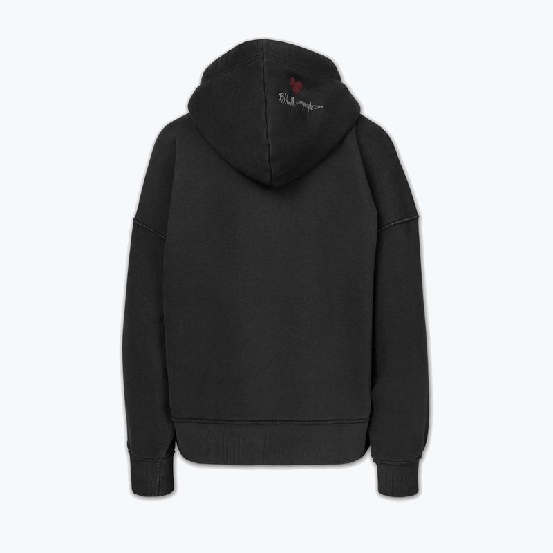 Damen-Hoodie Pitbull Thick & Thin Hooded dark graphite 5