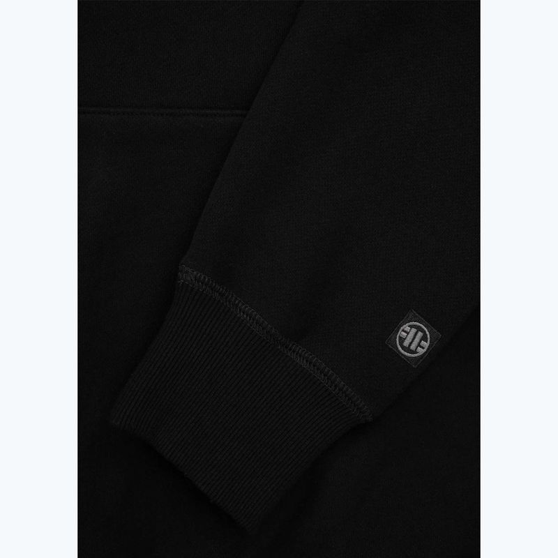 Herren Hoodie Pitbull Blacky Hooded black 9