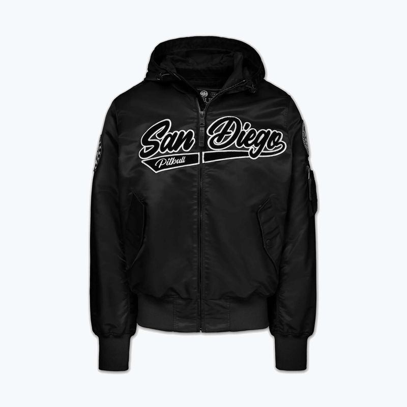 Herrenjacke Pitbull Aero Flight Hooded black 6