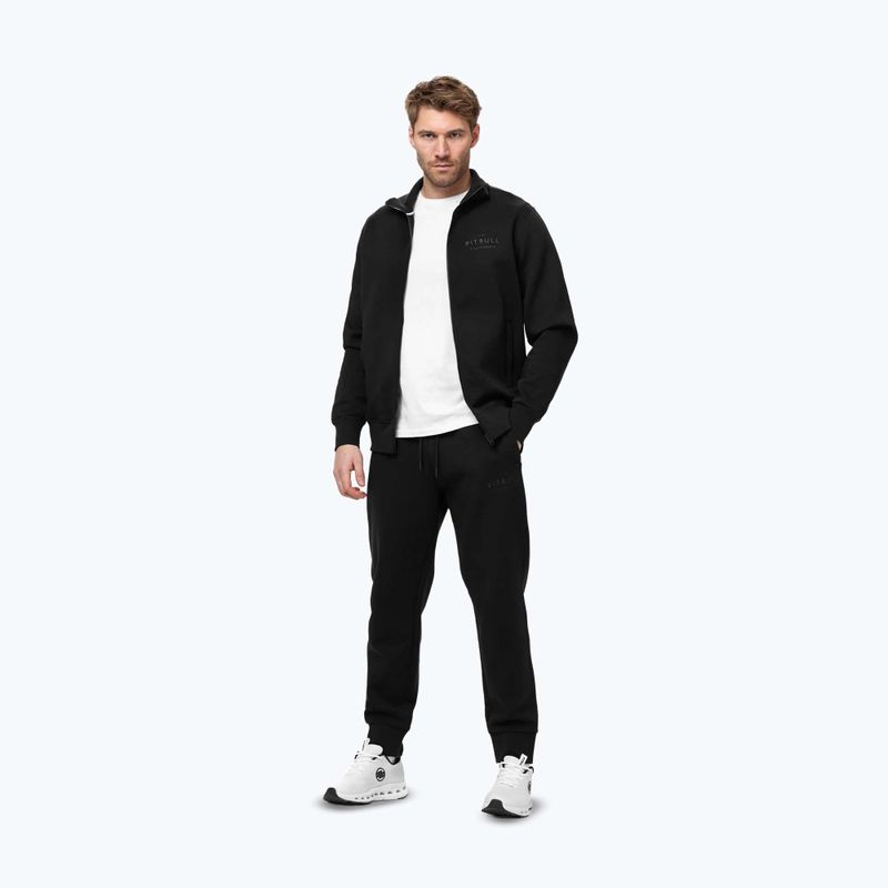 Herrenpullover Pitbull Sampson Zip black 2