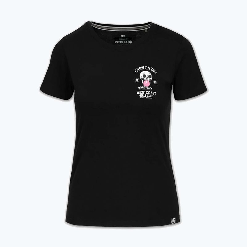 Damen-T-Shirt Pitbull Chew On This black 5