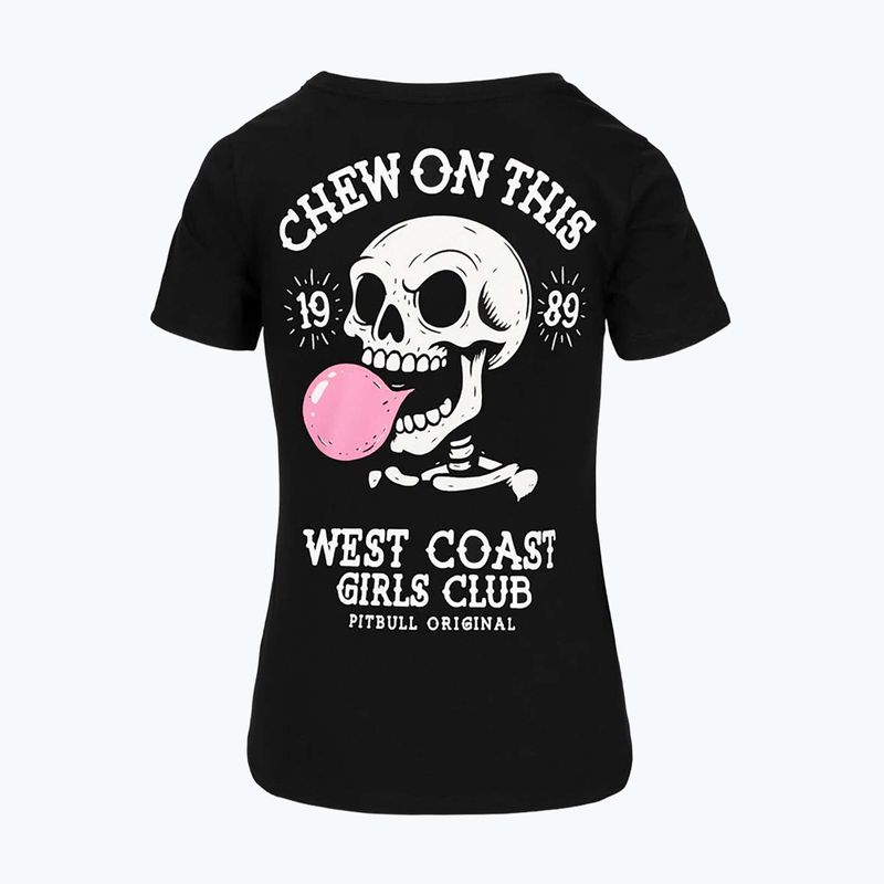 Damen-T-Shirt Pitbull Chew On This black 6