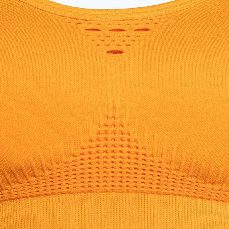 Carpatree Phase Nahtloser gelber Fitness-BH CP-PSB-GY 7