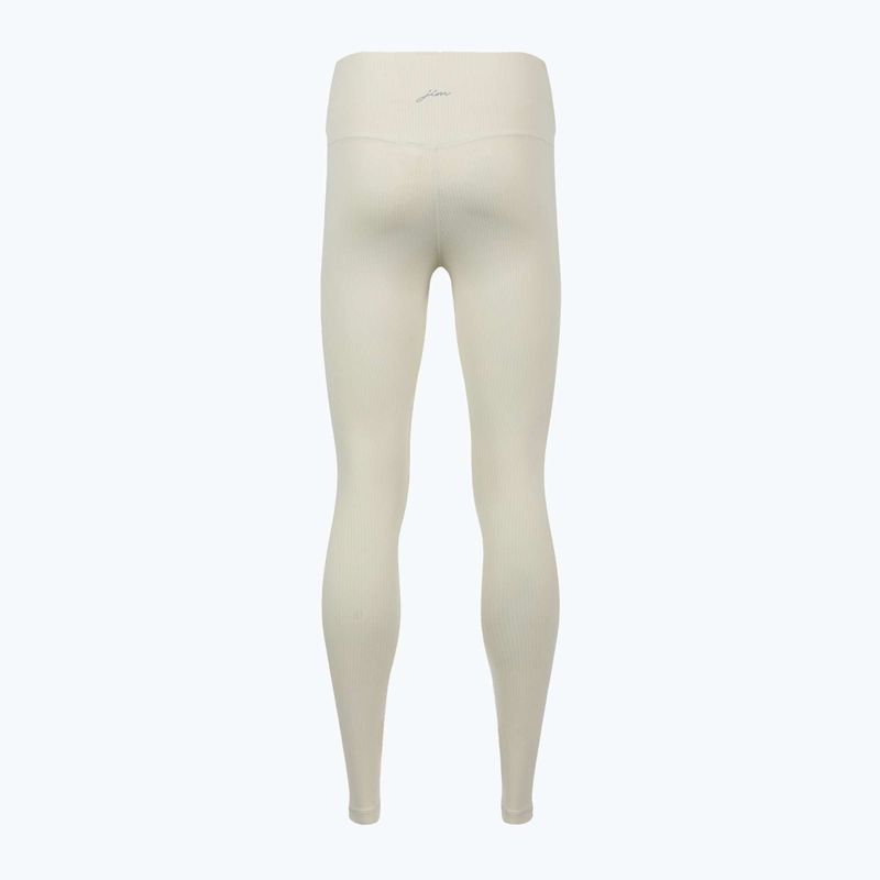 Damen Yoga-Leggings JOYINME Unity Gerippt 7/8 buttercream 9