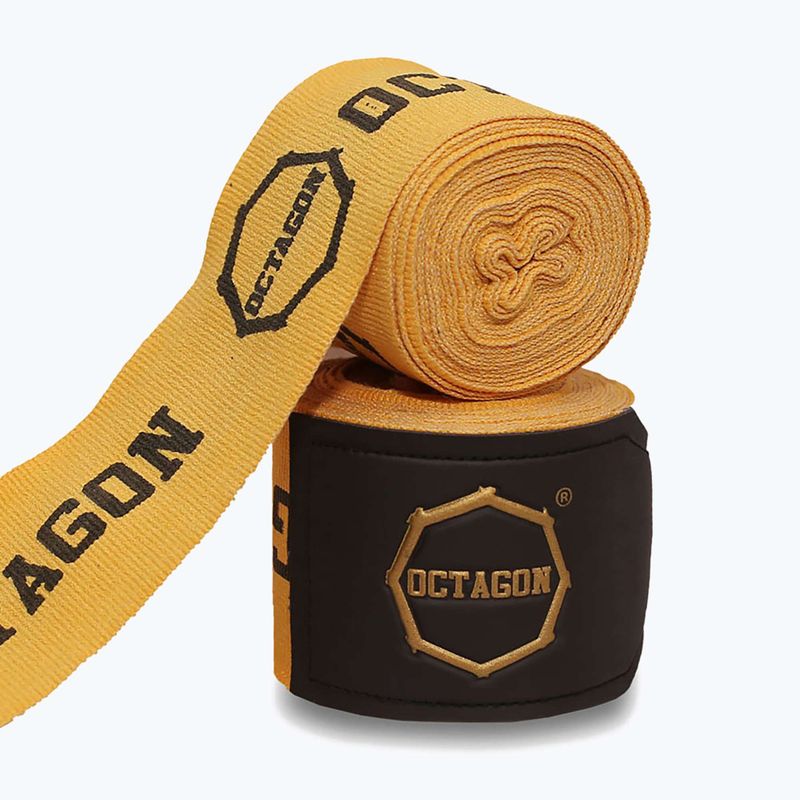 Boxbandagen Octagon Fightgear Supreme Printed 300 cm gold 2