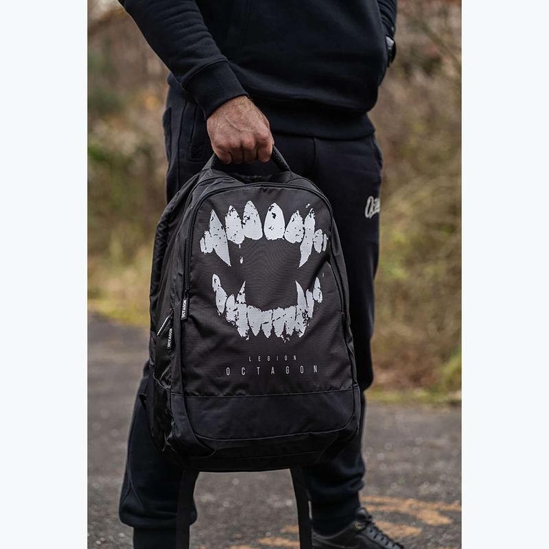Rucksack Octagon Legion Zęby black 4
