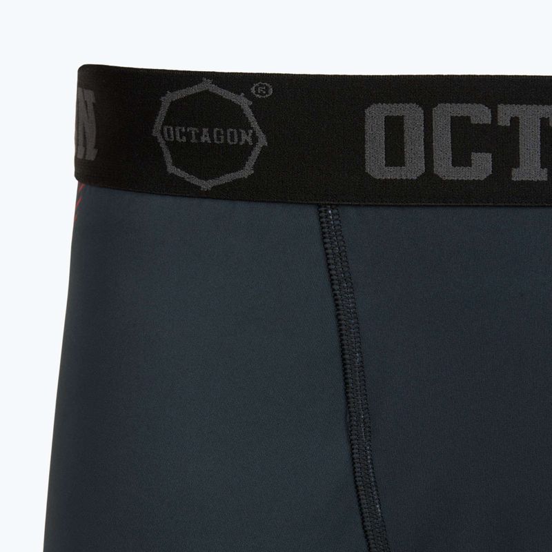 Herren-Trainingsshorts Octagon Legion Escape black/red 3