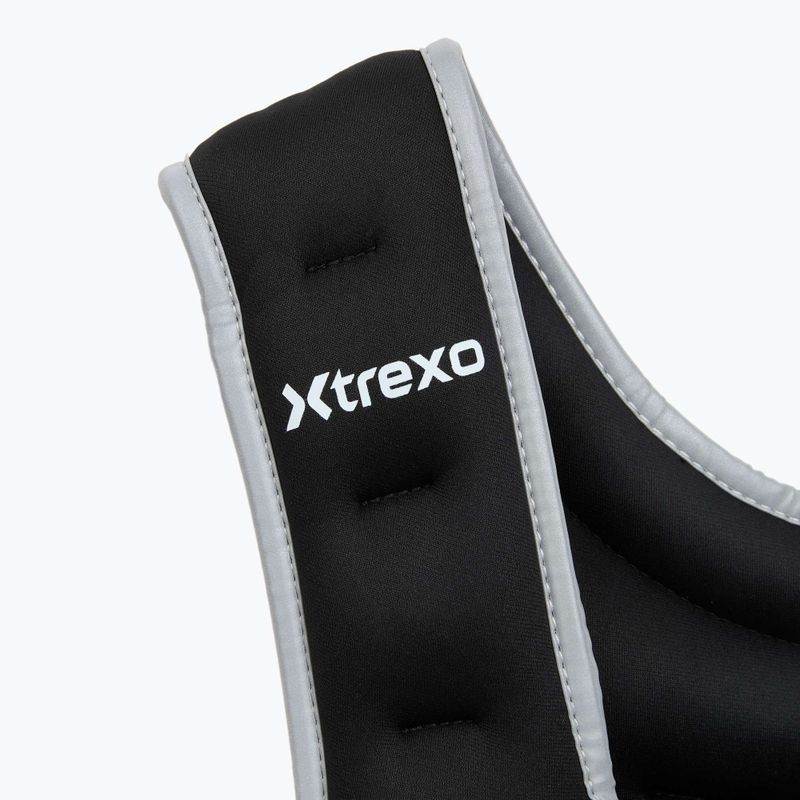 XTREXO gewichtete Trainingsweste schwarz WV-08 4