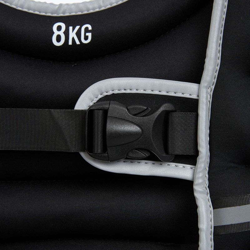 XTREXO gewichtete Trainingsweste schwarz WV-08 5