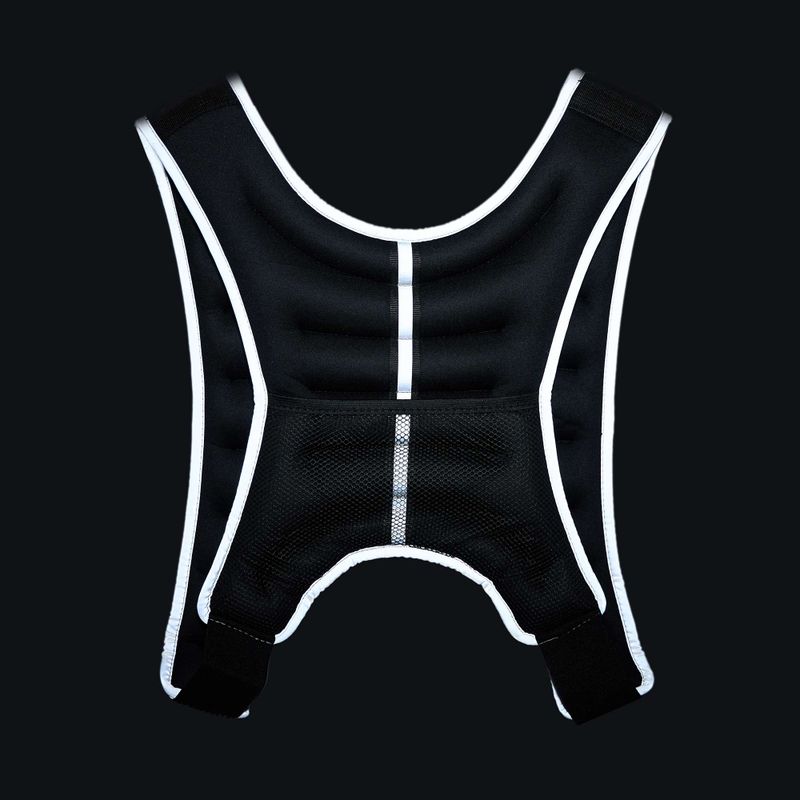 XTREXO gewichtete Trainingsweste schwarz WV-08 8