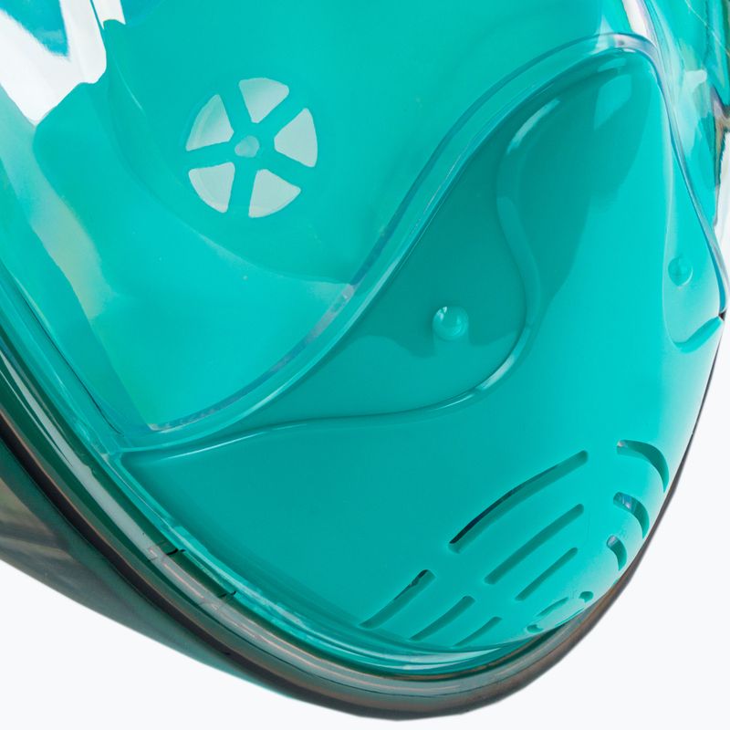 Vollgesichtsmaske zum Schnorcheln AQUASTIC blau SMA-01SN 9