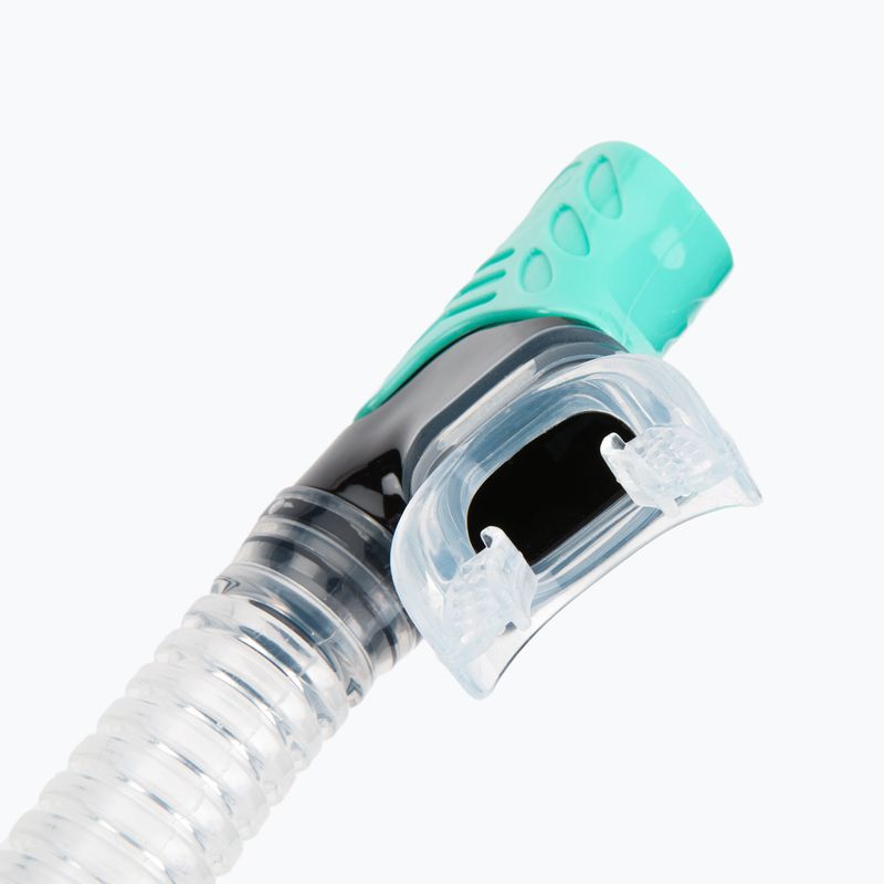 AQUASTIC Schnorchelset Maske + Schnorchel blau MSA-01N 11