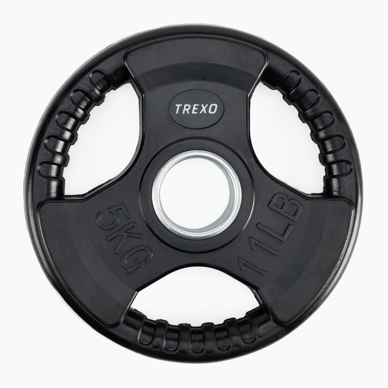 Hantelscheibe XTREXO czarne RW5 5 kg 3