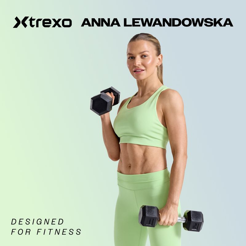 Kurzhanteln XTREXO Hex HXD100 10 kg 2