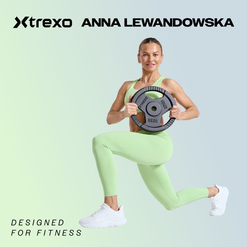 Hantelscheibe XTREXO czarne RW5 5 kg 2