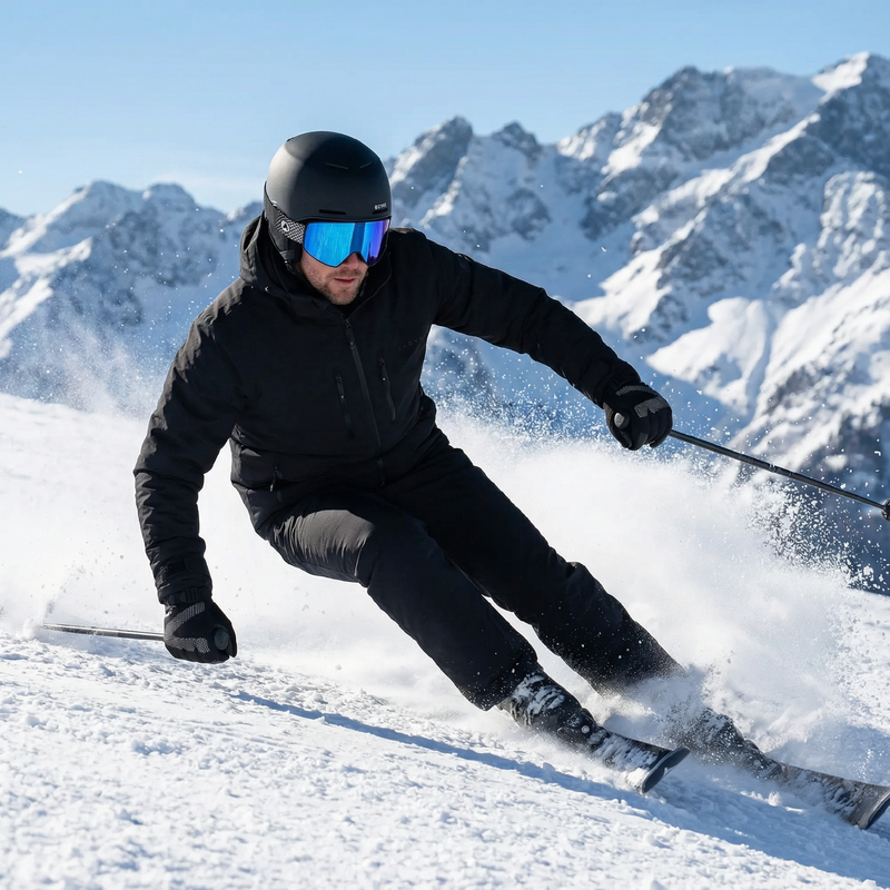 Skibrille ATTABO Kinik black 5