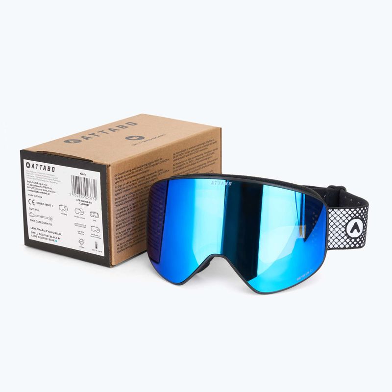 Skibrille ATTABO Kinik black 12