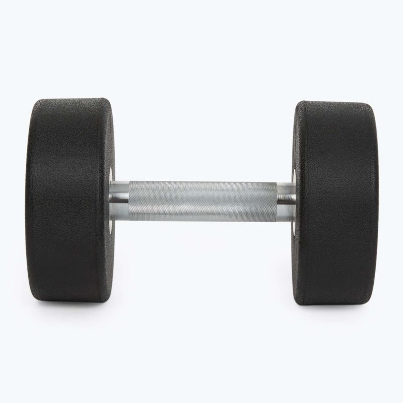 Gummierte Gusseisenhantel XTREXO Pro 16 kg black 8