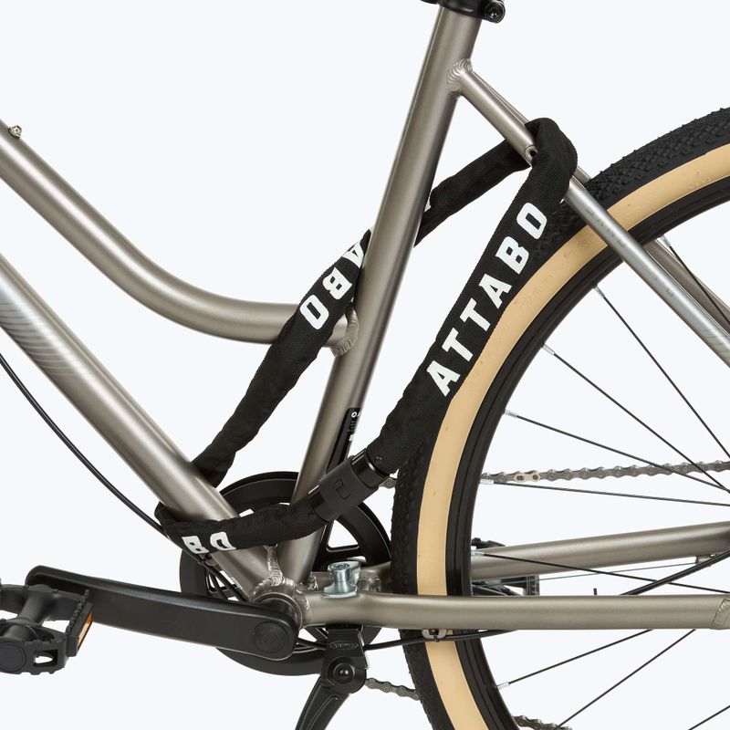 ATTABO C.100 Fahrradschloss 6 mm Kette schwarz 2