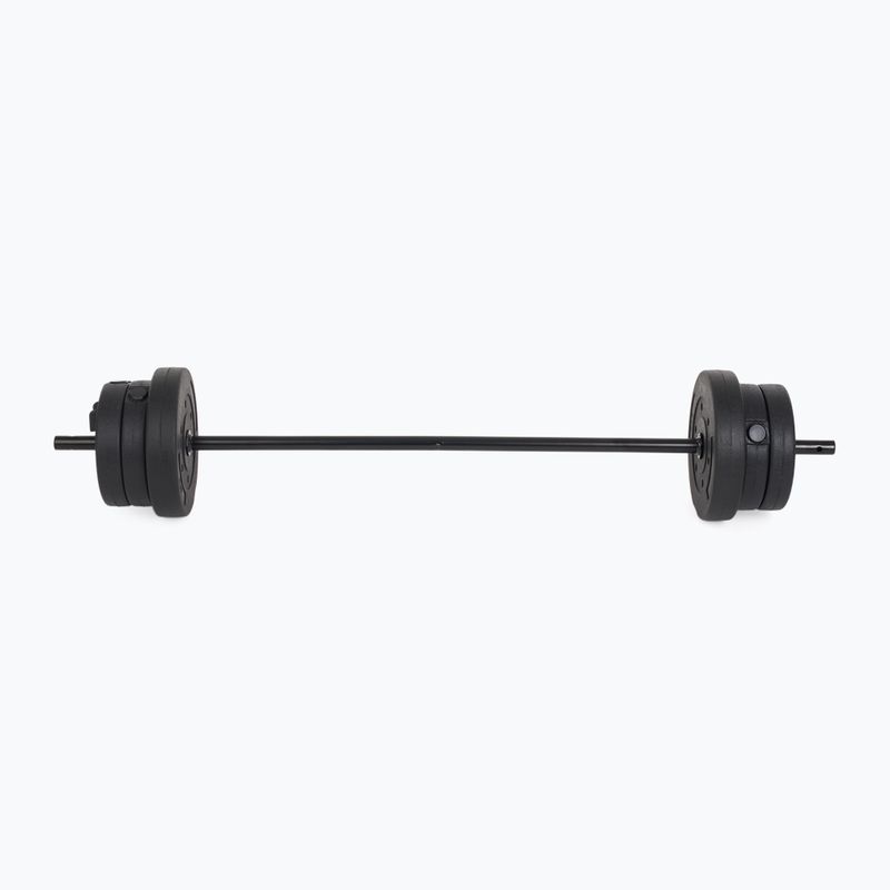 XTREXO BenchFit Lite Trainingsbank mit Ständer und Langhantel schwarz 13