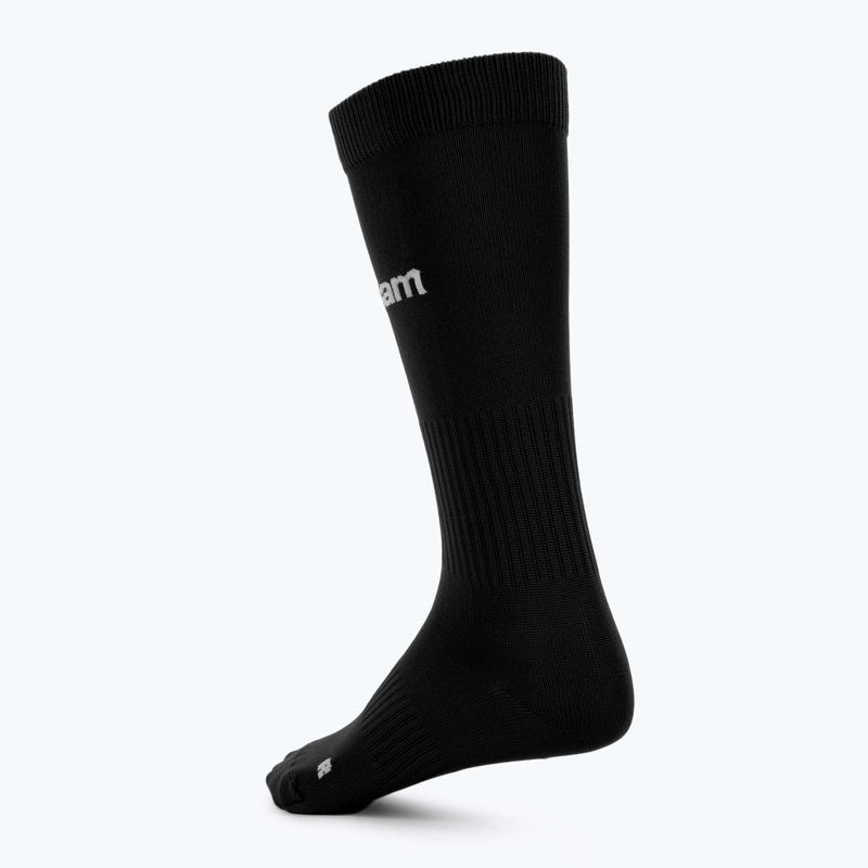 Kinder-Fußballsocken OneTeam Precision football socks Set 2-pack schwarz 2