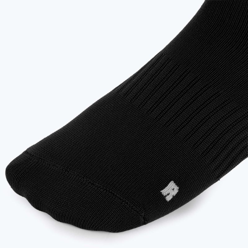 Kinder-Fußballsocken OneTeam Precision football socks Set 2-pack schwarz 4