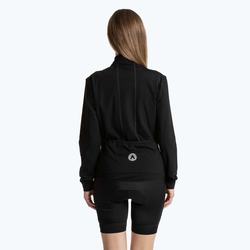 Damen Fahrrad-Sweatshirt ATTABO FLEERO REF gefüttert black 2