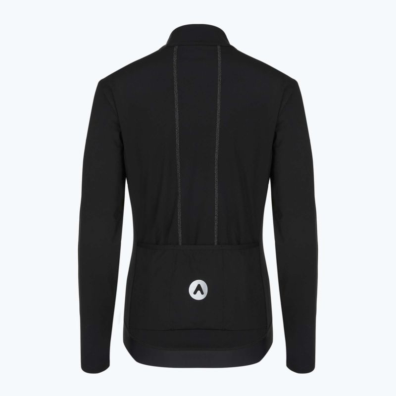 Damen Fahrrad-Sweatshirt ATTABO FLEERO REF gefüttert black 10