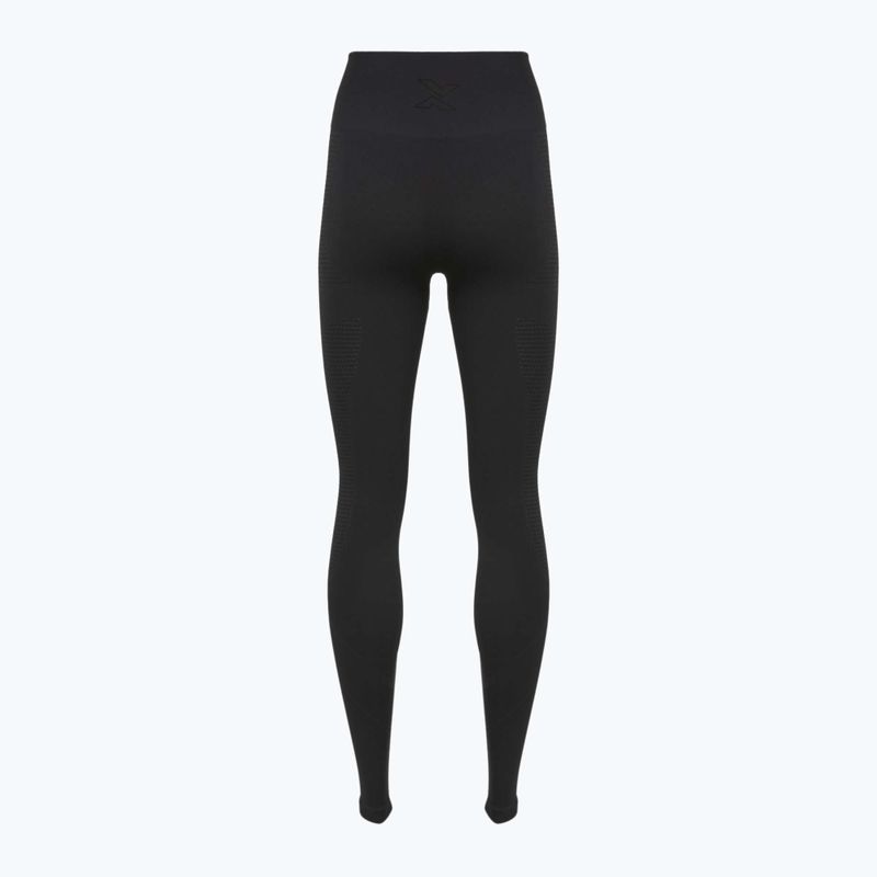 XTREXO Damen Leggings Lexi Up Nahtlose Leggings schwarz 8