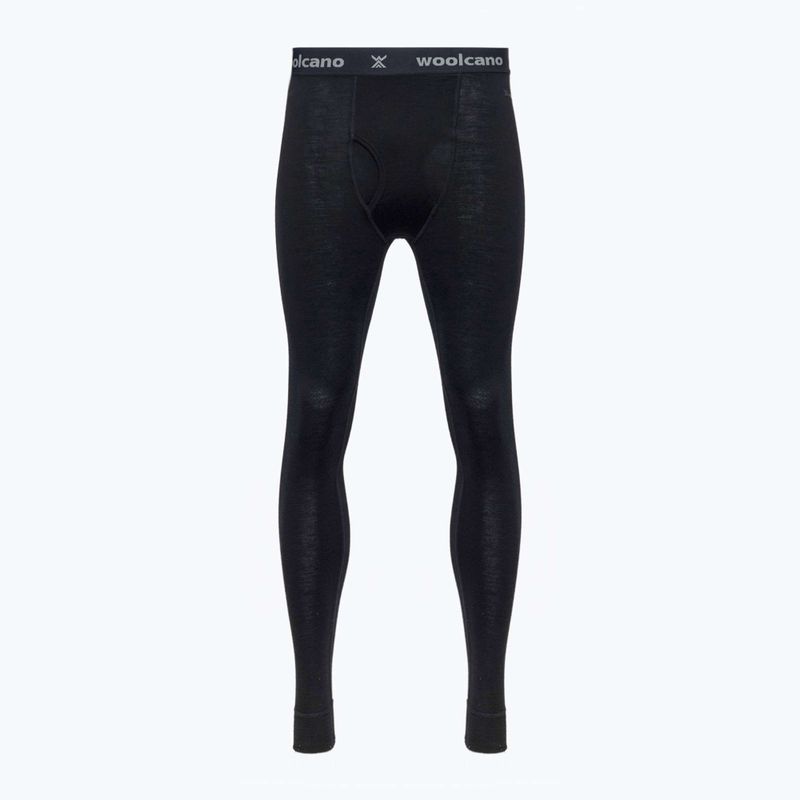 WOOLCANO Merino Herren Thermo-Unterwäsche-Set SET0540 schwarz 12