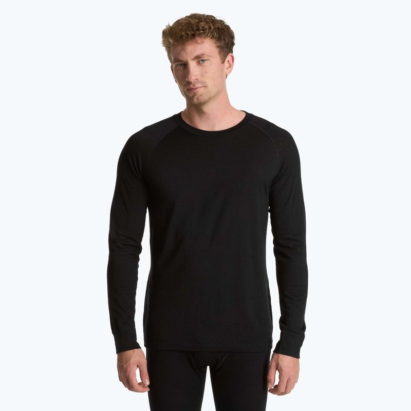 WOOLCANO Merino Herren Thermo-Unterwäsche-Set SET0540 schwarz 4