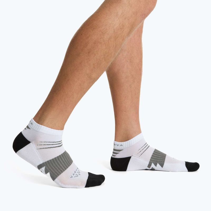 KADVA Stride Coolmax Low Cut Socken 2 Paar weiß