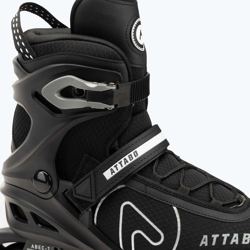 Herren ATTABO Bricker Fitness-Rollschuhe schwarz 4