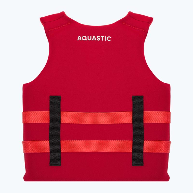 AQUASTIC Youth 50N Rot Kinder Schwimmweste 3