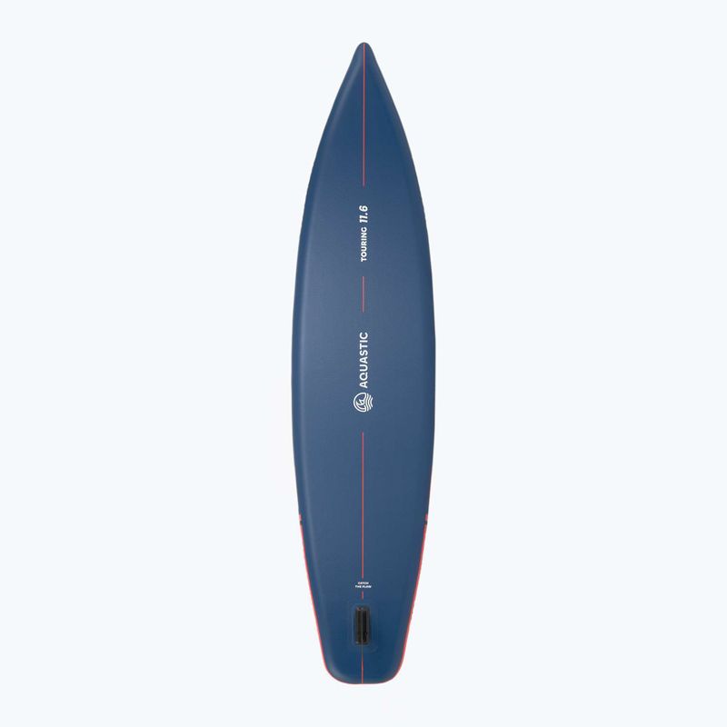Set Board SUP aufblasbar AQUASTIC Touring 11'6" blau 5