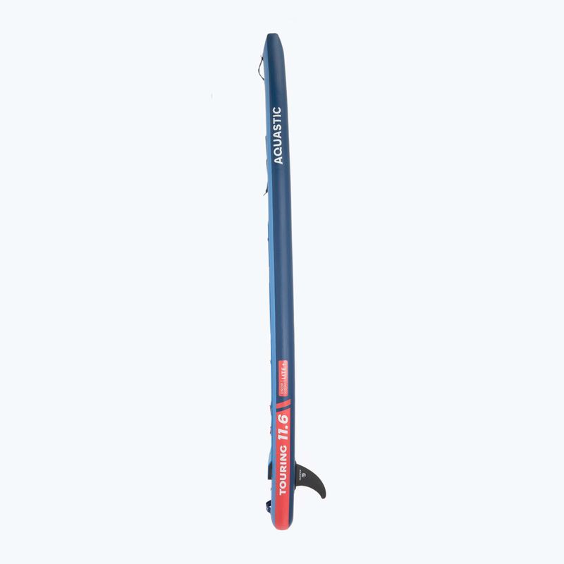 Set Board SUP aufblasbar AQUASTIC Touring 11'6" blau 6