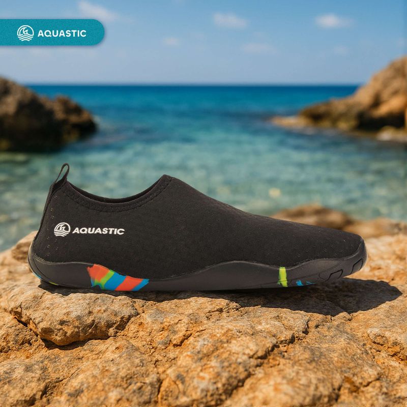 Wasserschuhe AQUASTIC Panam Schwarz 5