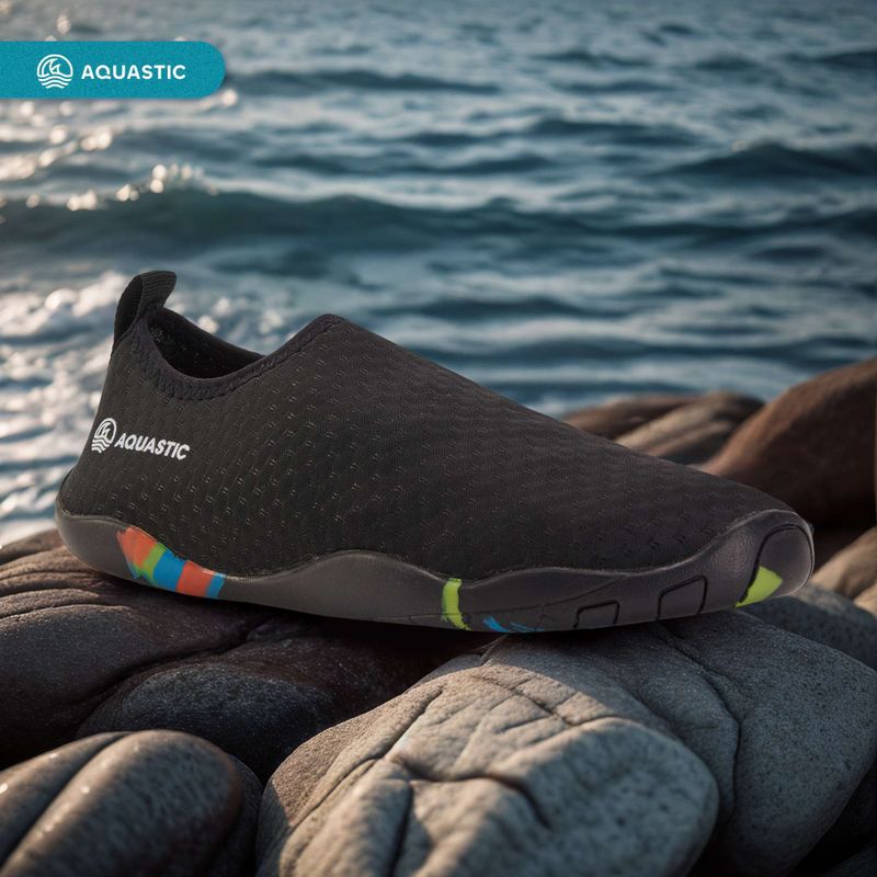 Wasserschuhe AQUASTIC Panam Schwarz 6
