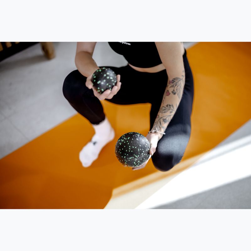 XTREXO TRX-MSB008 8 cm schwarz/kalk Massageball 8