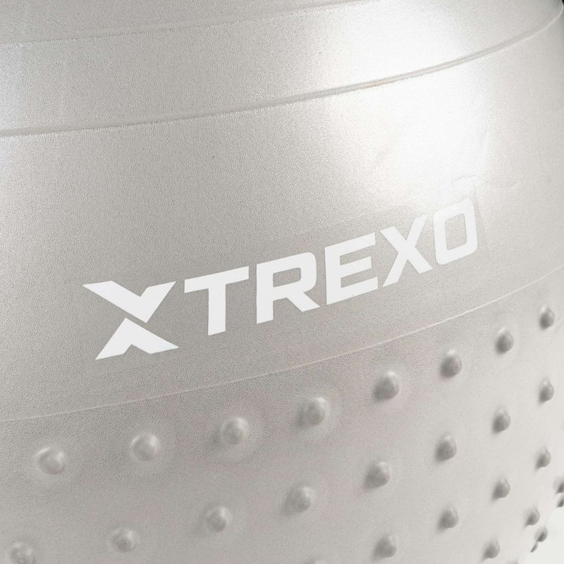 Massage-Gymnastikball XTREXO TXO-B4Z022-GY 75 cm Grau 5