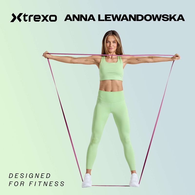 Widerstandsbänder XTREXO 2/5 TXO-B4Z048-PK 11-29 kg Rosa 2