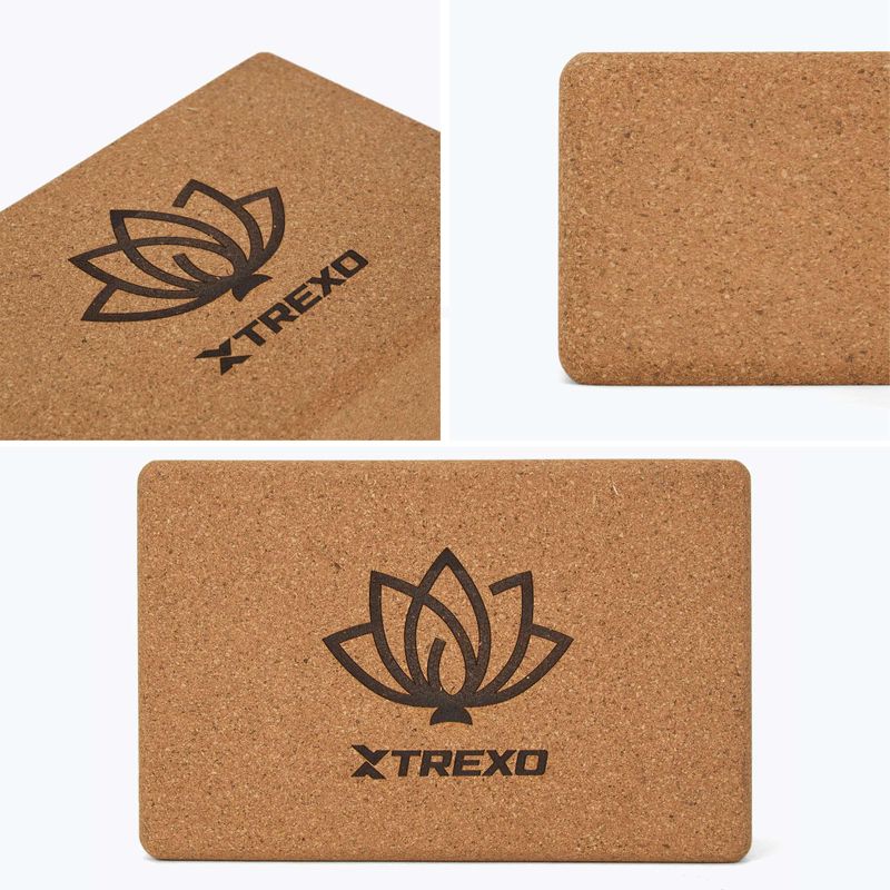 Yogaklotz XTREXO aus Kork TXO-B4Z077-NC natürlich 5
