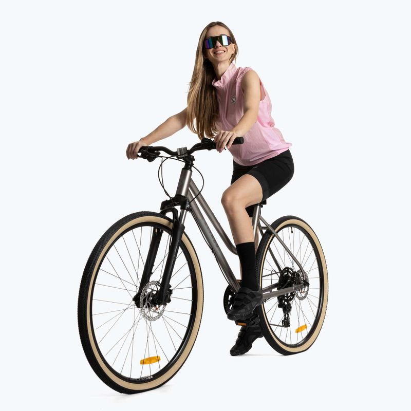 Damen Fahrradweste ATTABO Cahayo Vest Windproof rosa 8