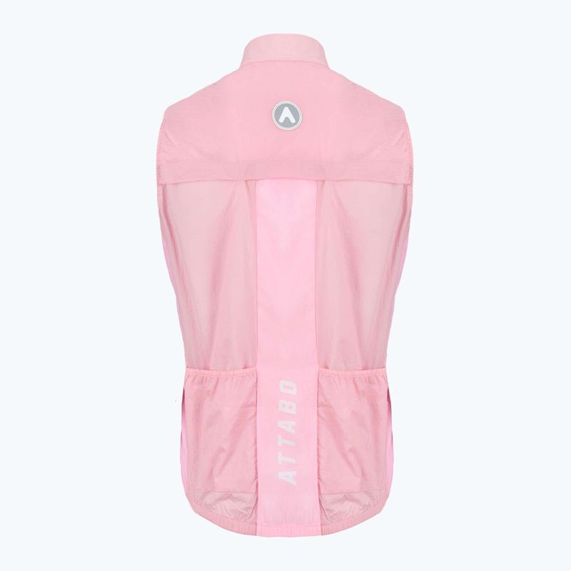 Damen Fahrradweste ATTABO Cahayo Vest Windproof rosa 10