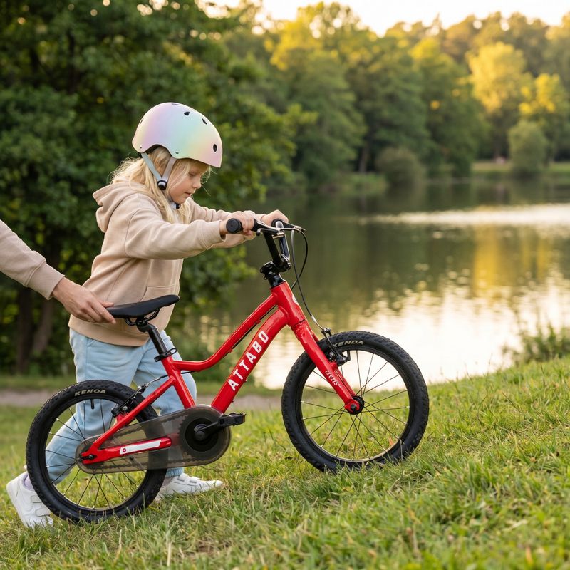 Kinderfahrrad ATTABO EASE 16" rot 4